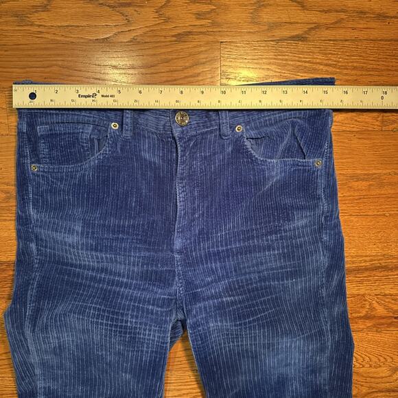 BDG Urban Outfitters Women’s Blue Corduroy Flare Pants Size W30L34 - Picture 5 of 7